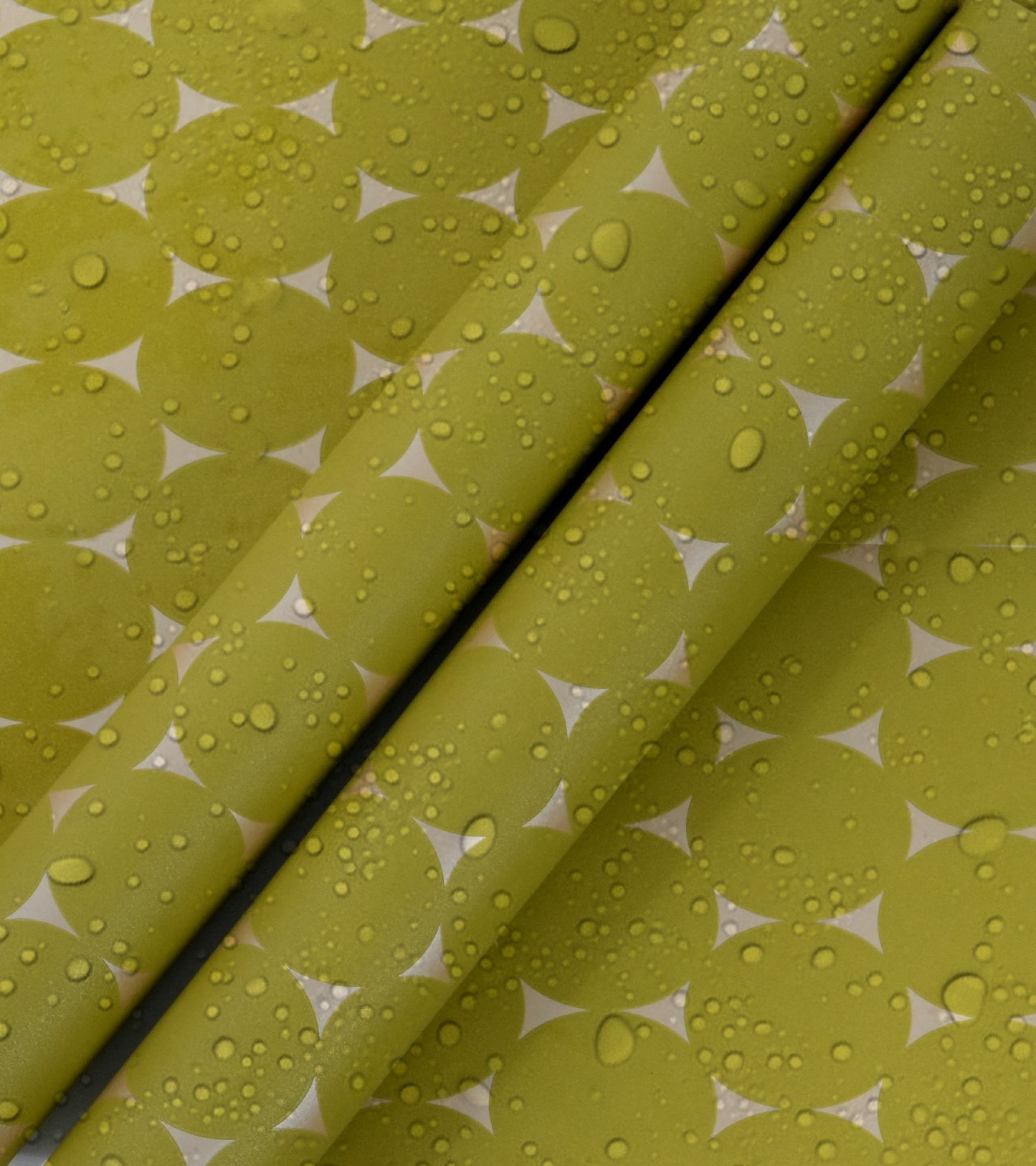 Gracia Moss Green Oval Mod Wallpaper 301250