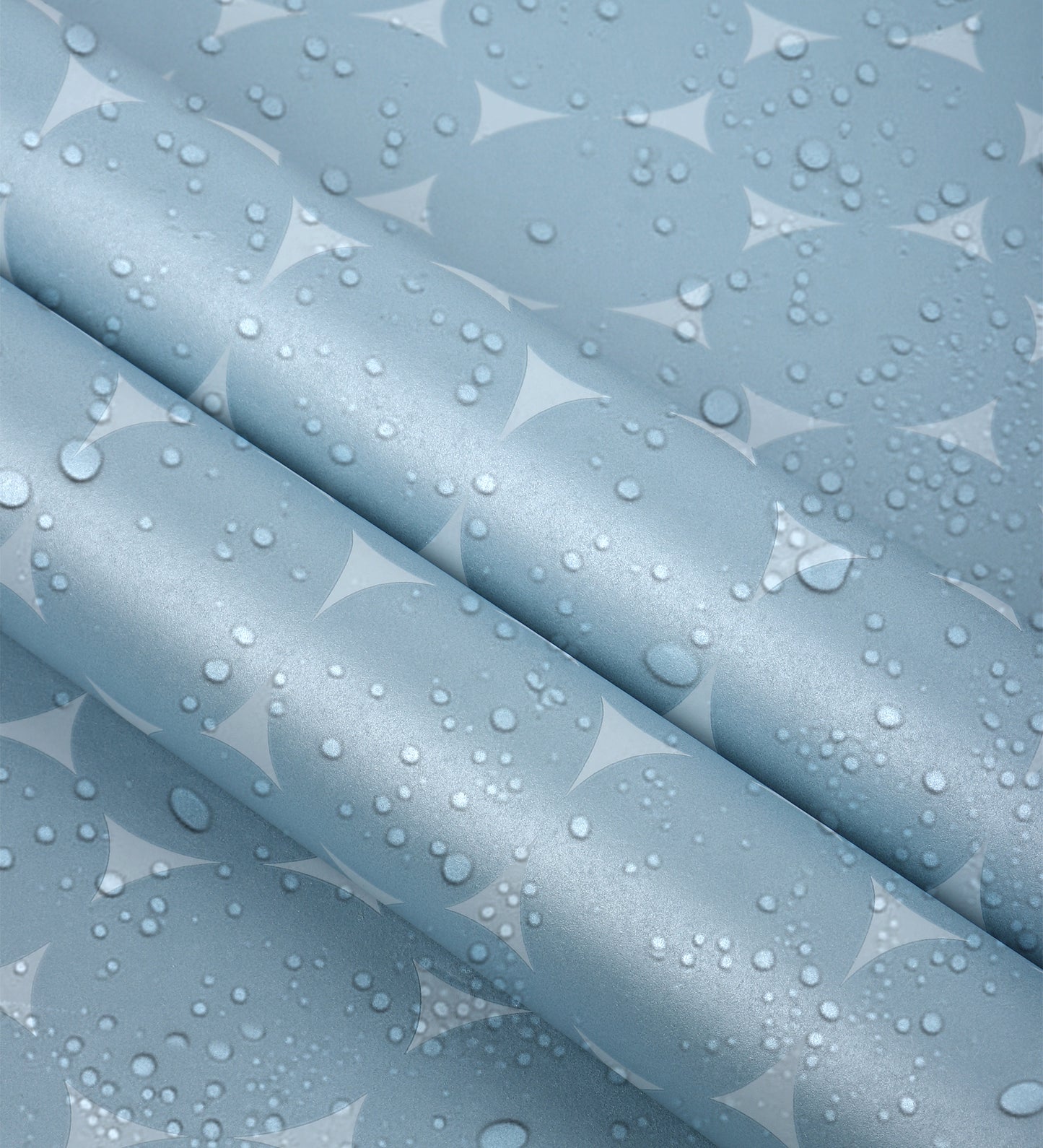 Gracia Sly Blue Oval Mod Wallpaper 301254