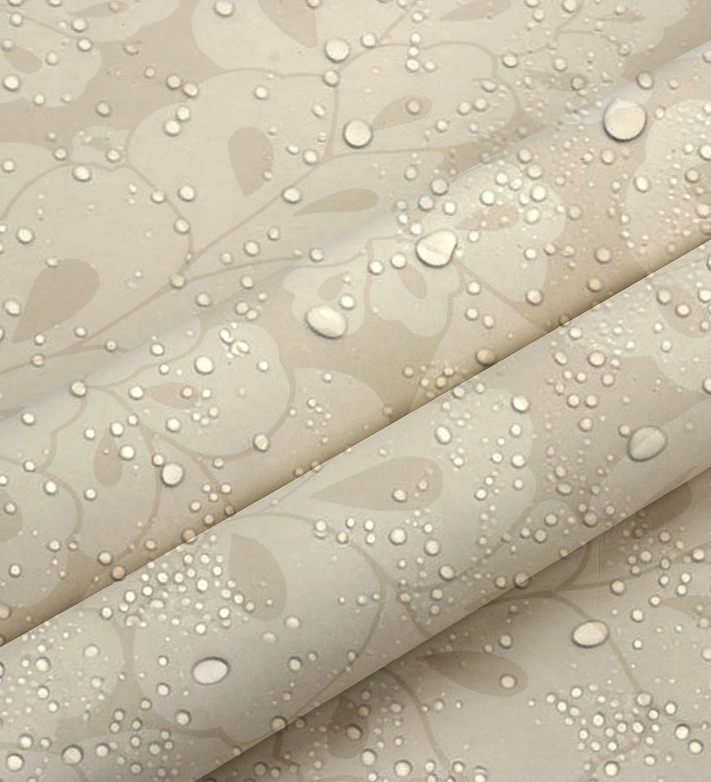Belle de jour Beige & Off White Leaf Design Floral Wallpaper 301431