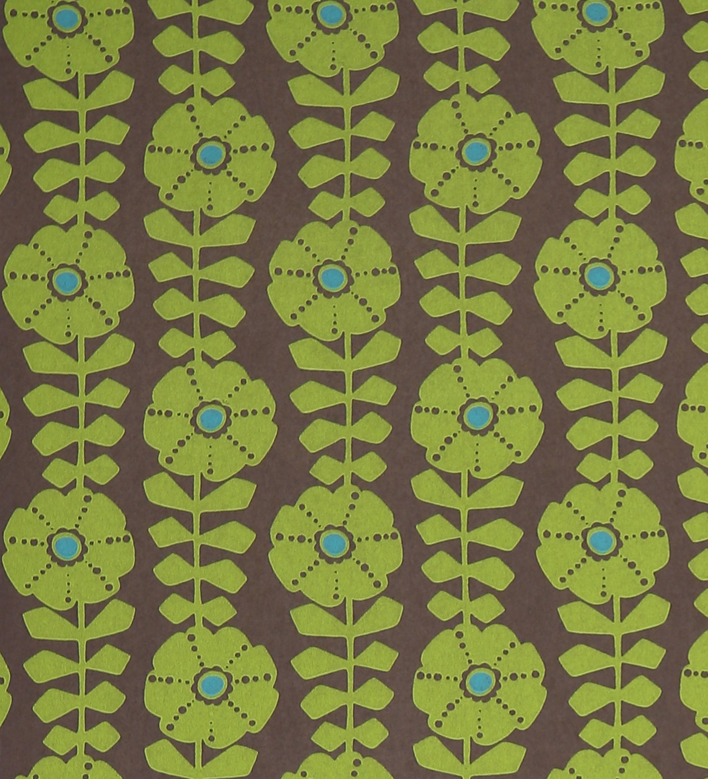 Flamenco Green Floral Design Wallpaper 320713