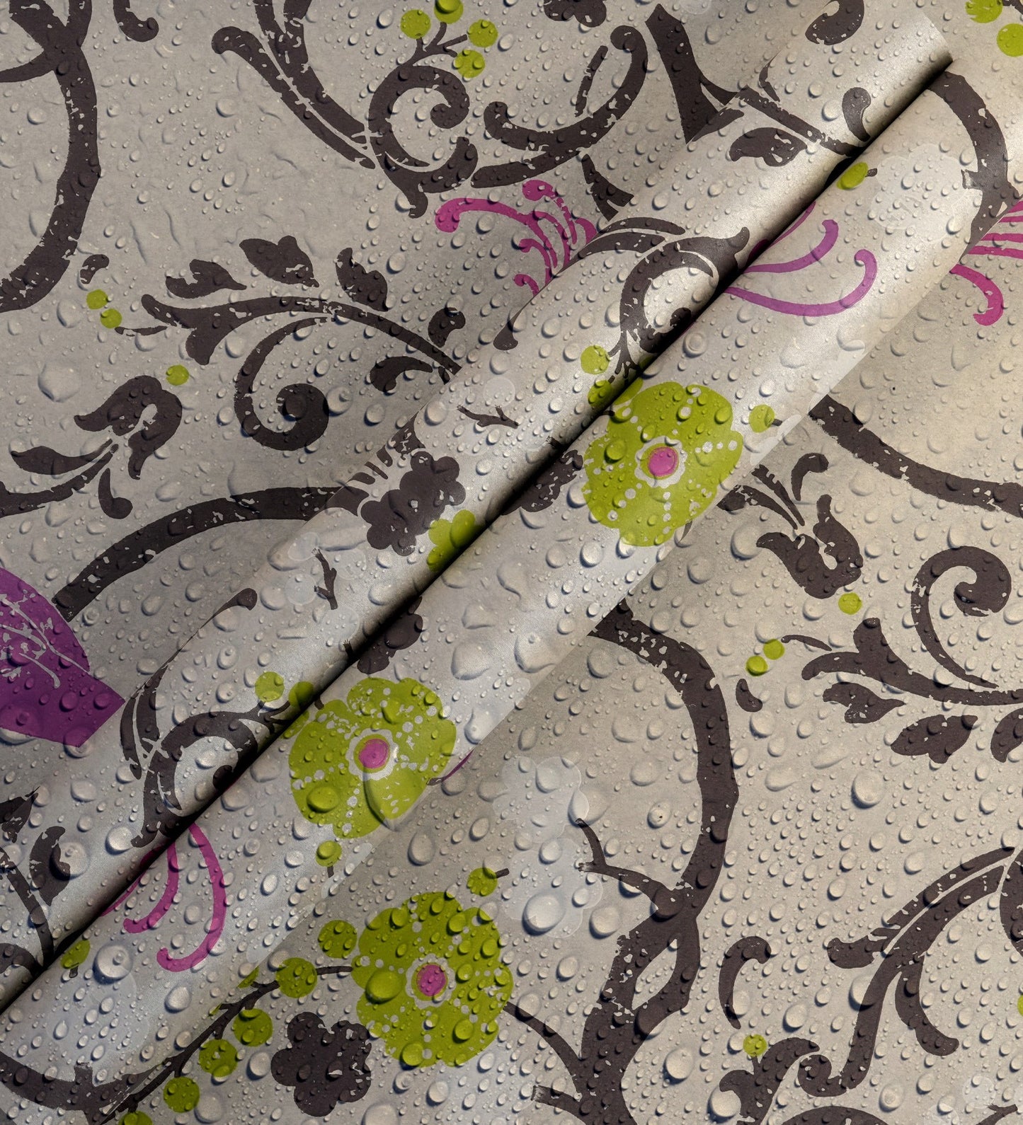 Flamenco Beige Floral Design Wallpaper 320722