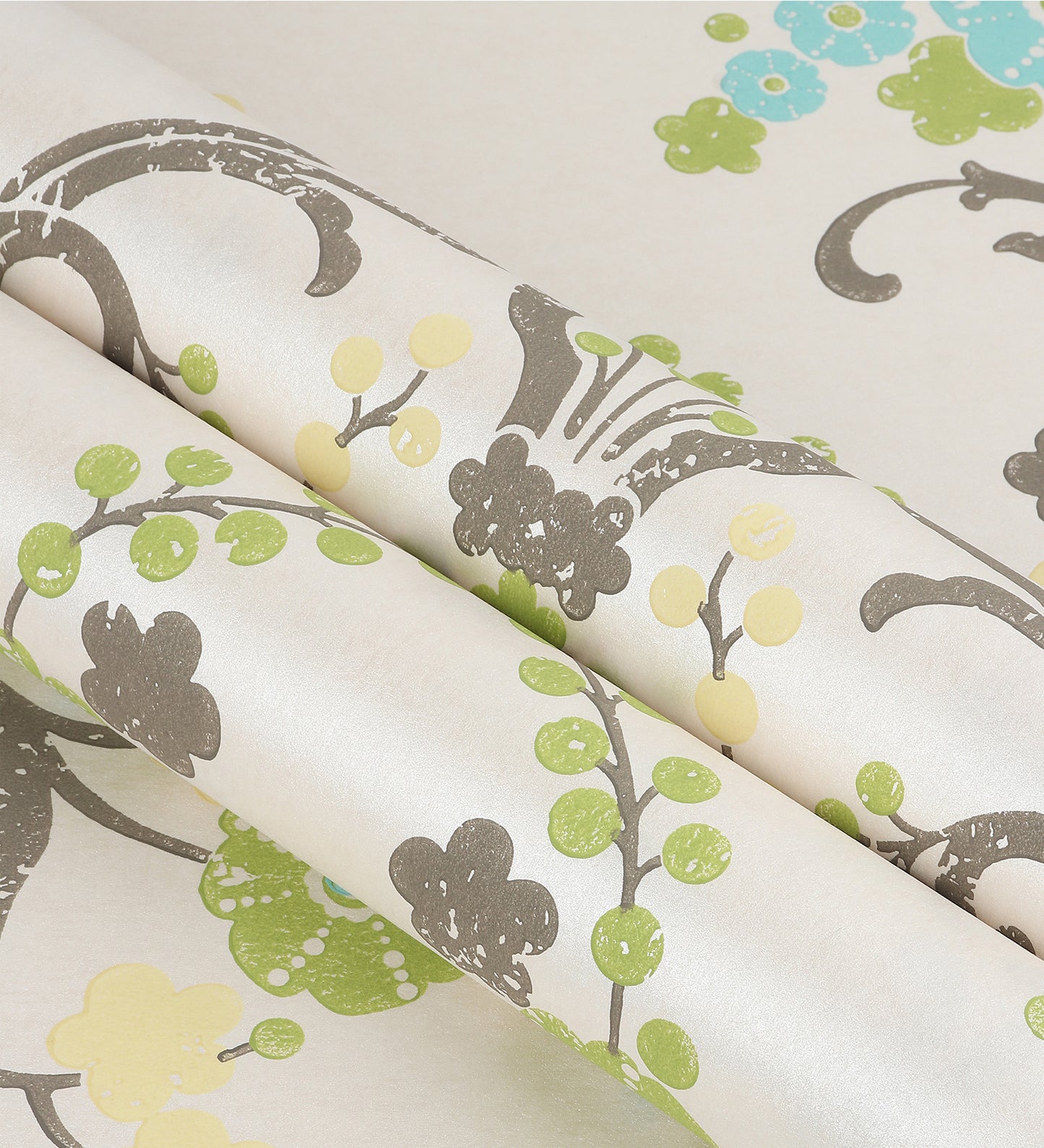 Flamenco Beige Floral Design Wallpaper 320725