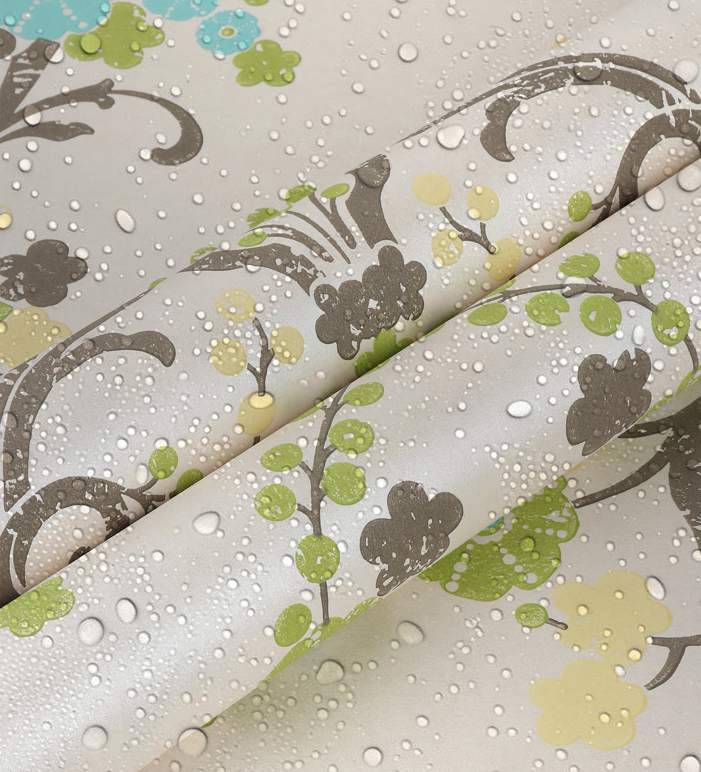 Flamenco Beige Floral Design Wallpaper 320725