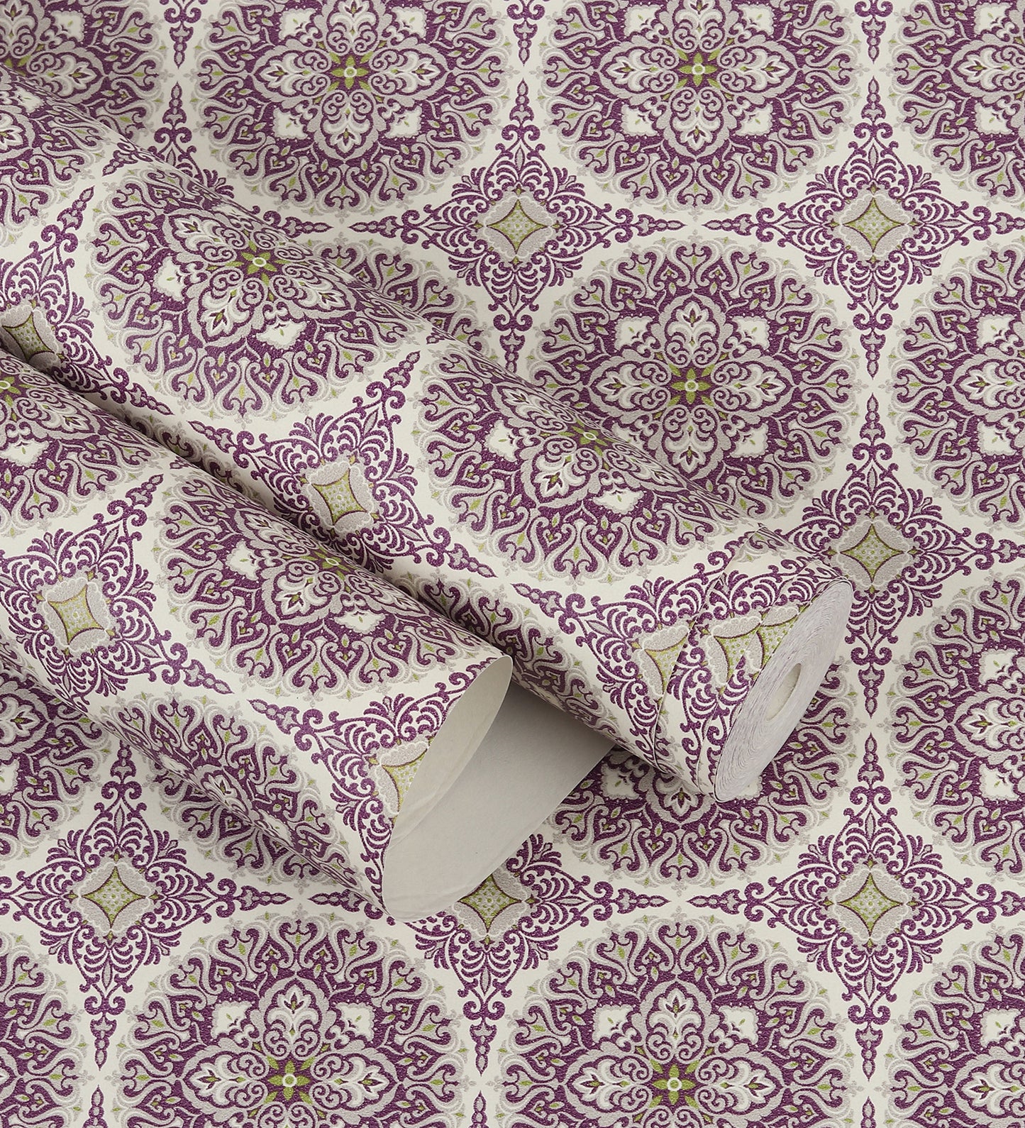 Flamenco Violet Circular Design Wallpaper 320732