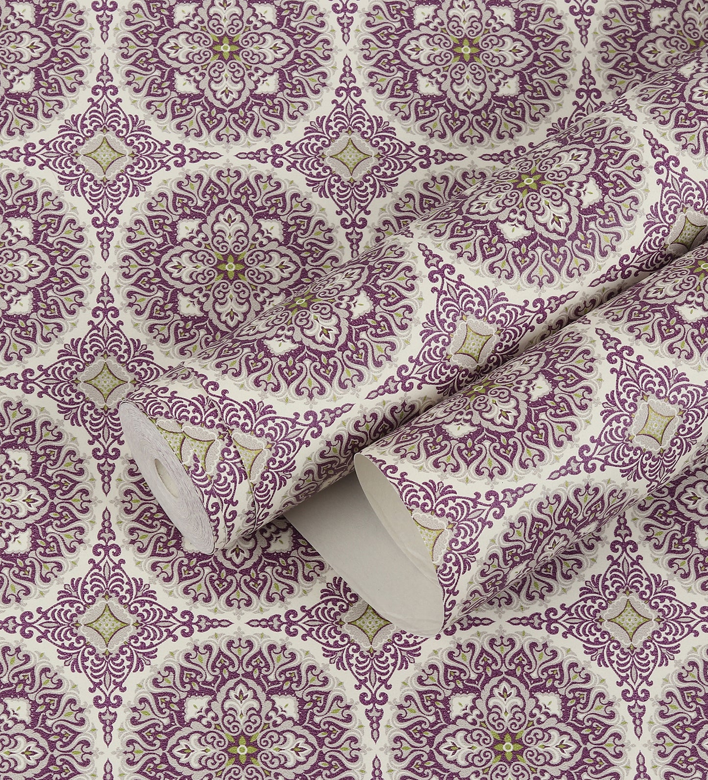 Flamenco Violet Circular Design Wallpaper 320732