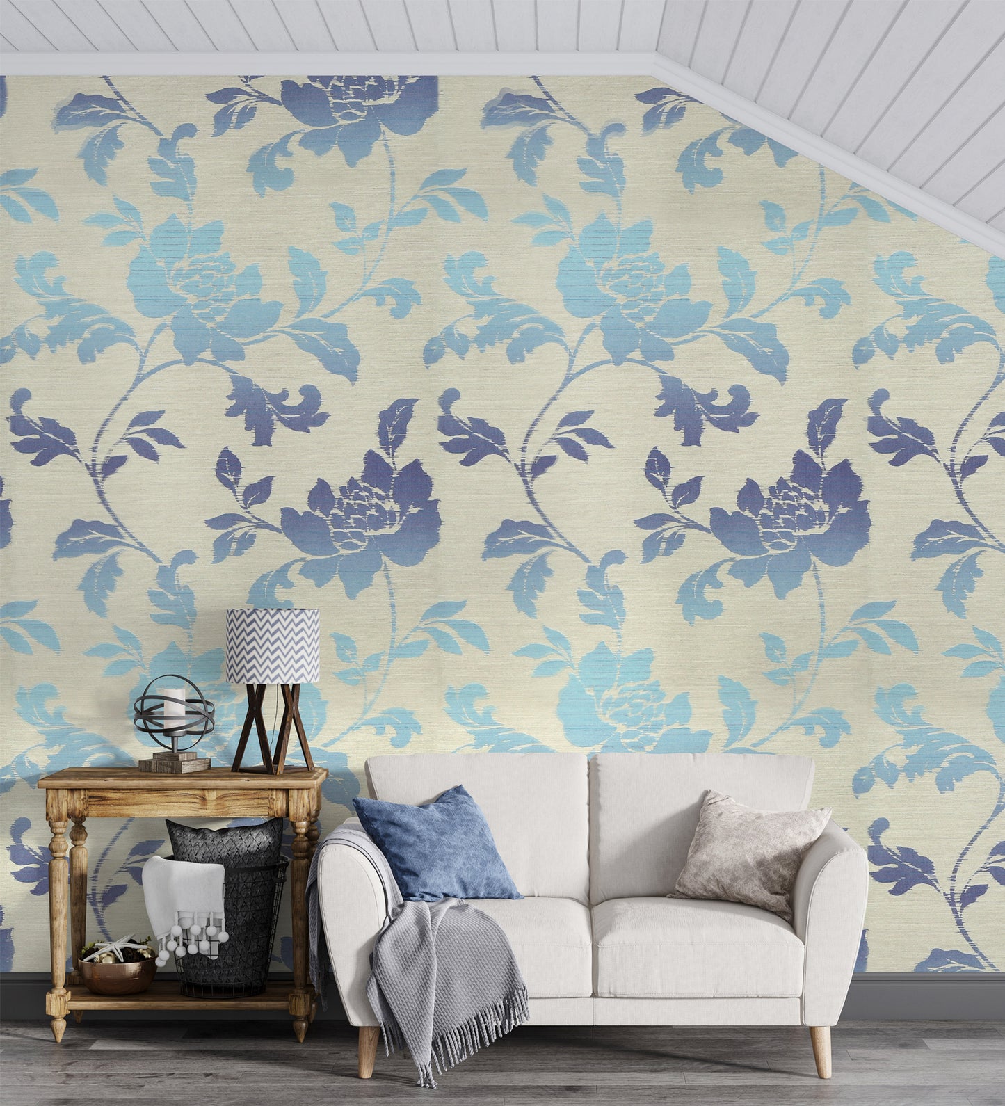 Flamenco Violet Floral Design Wallpaper 320763