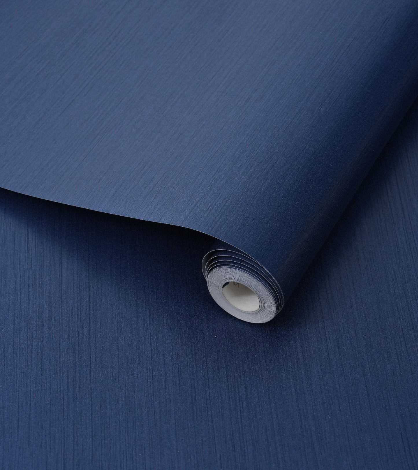 Fleurique Glossy Blue Plain Wallpaper 321851