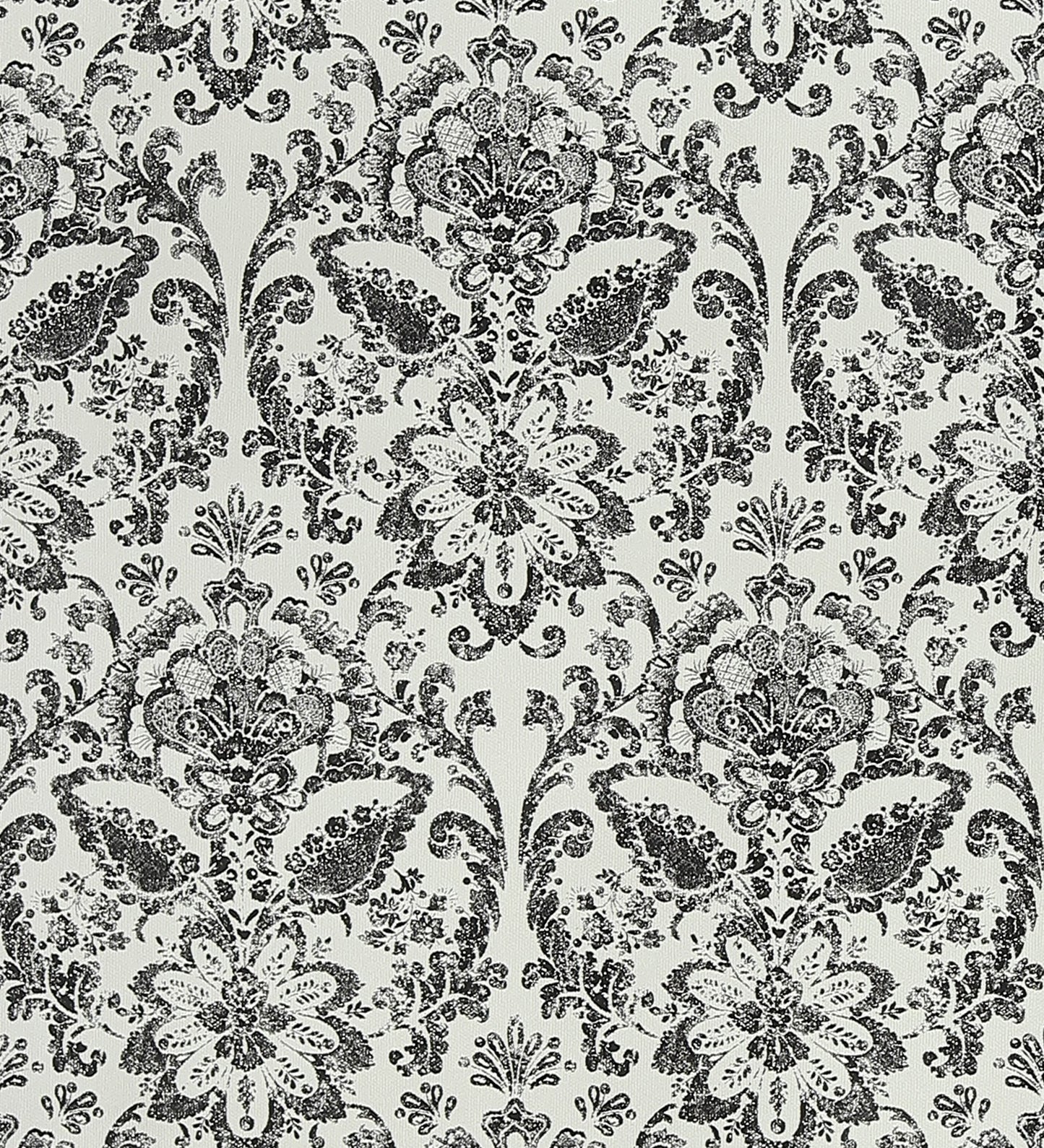 American Classic Black and White Baroque Wallpaper 330800