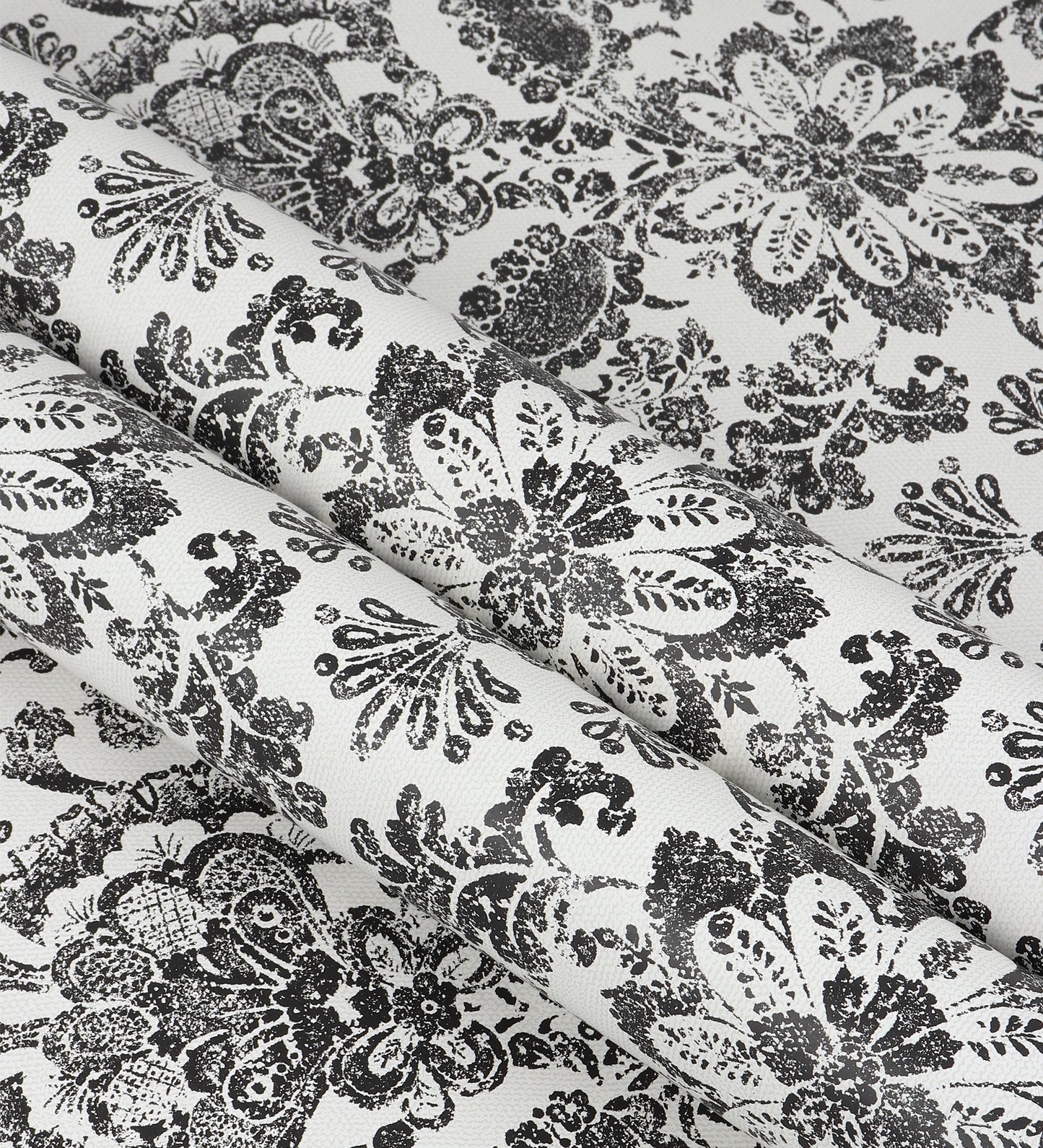American Classic Black and White Baroque Wallpaper 330800