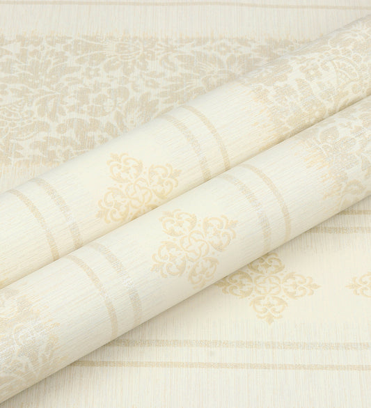 Lyndhurst Beige Baroque Design Wallpaper 331902