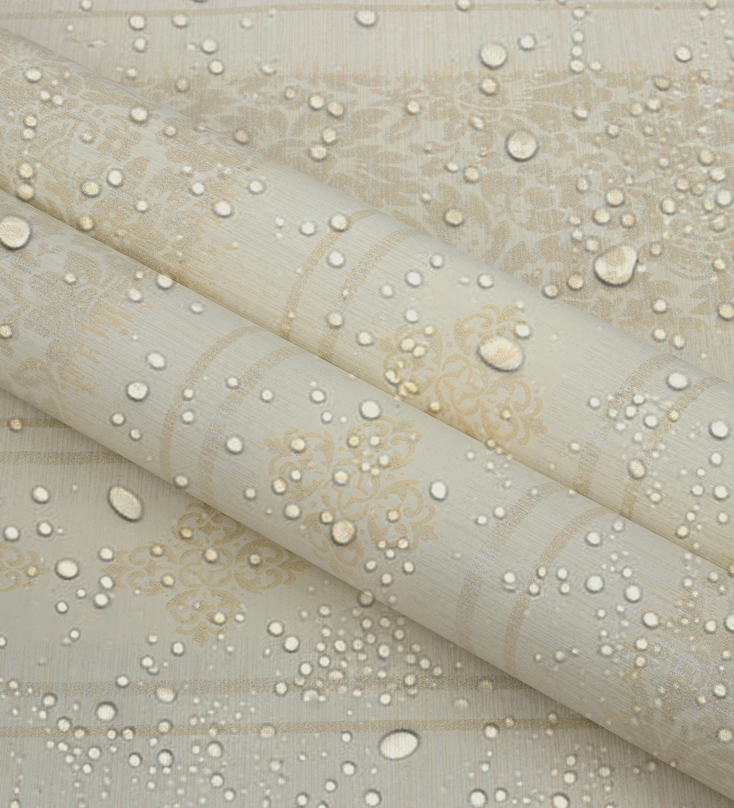 Lyndhurst Beige Baroque Design Wallpaper 331902