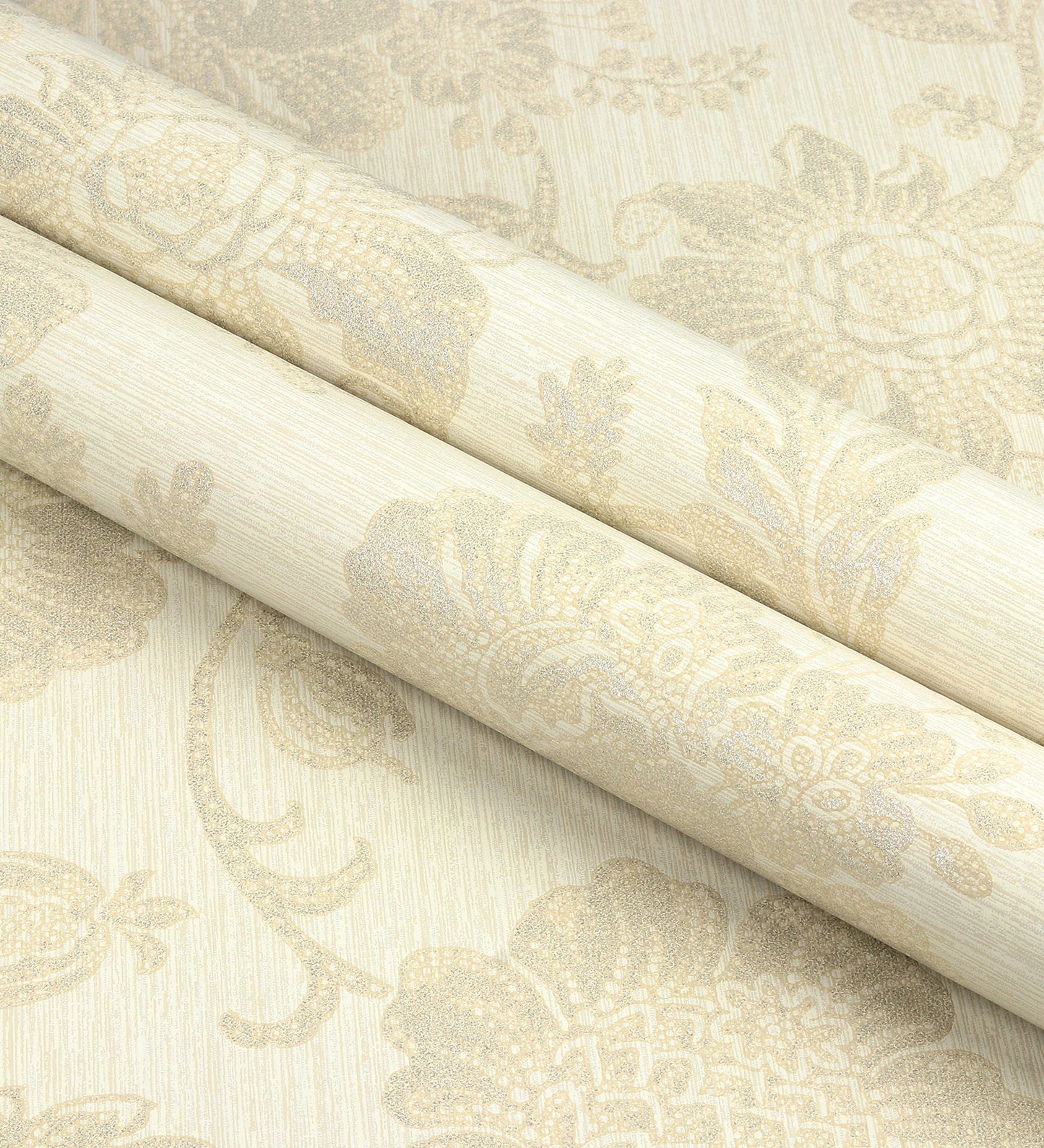 Lyndhurst Beige Damask Design Wallpaper 331949