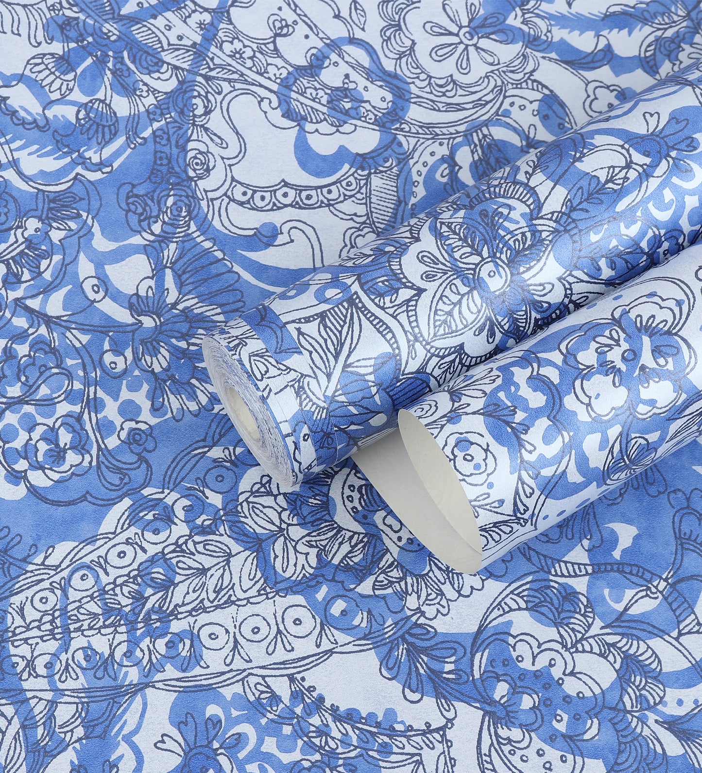 Raval Violet Floral Design Wallpaper 341523