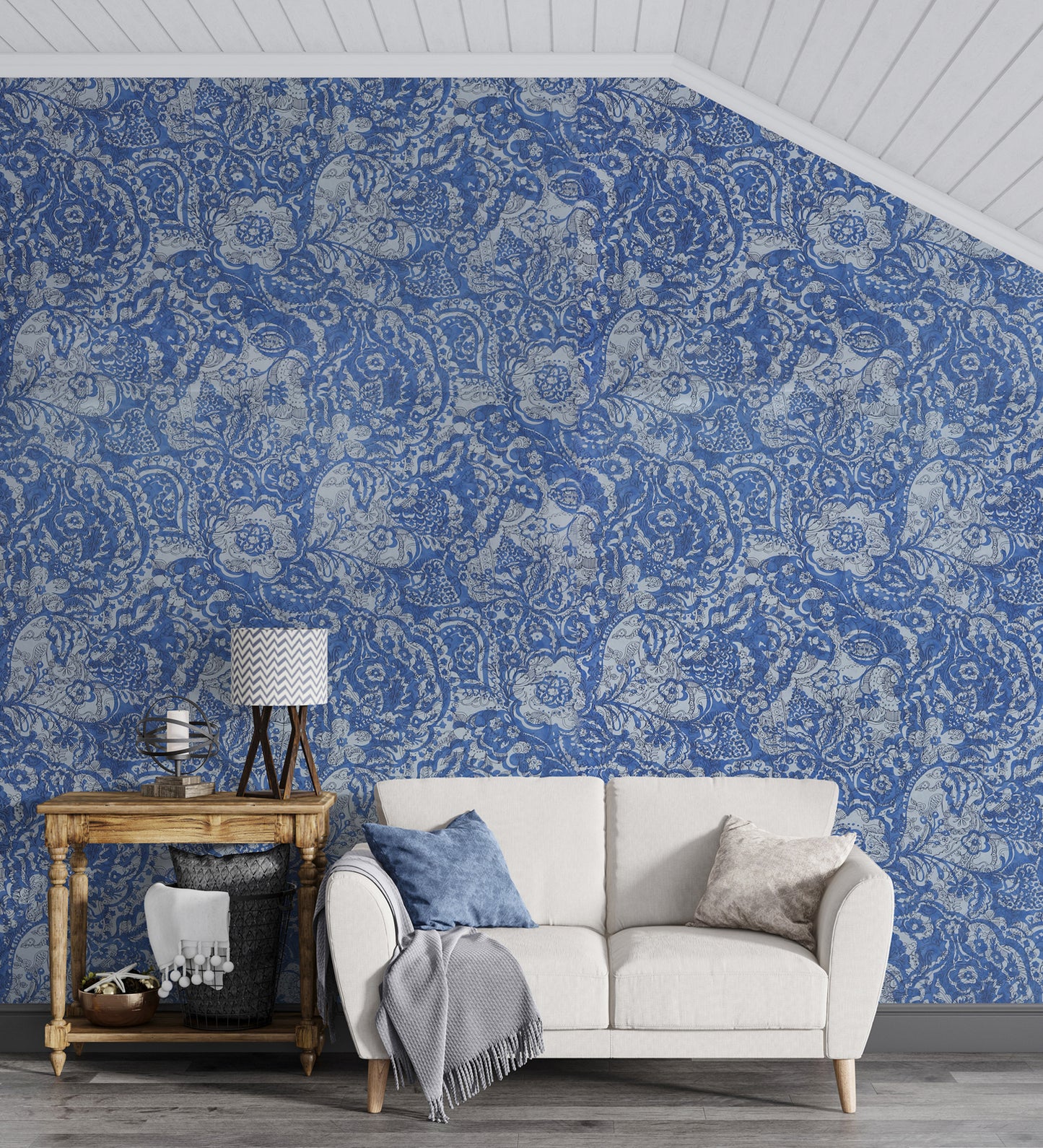 Raval Violet Floral Design Wallpaper 341523