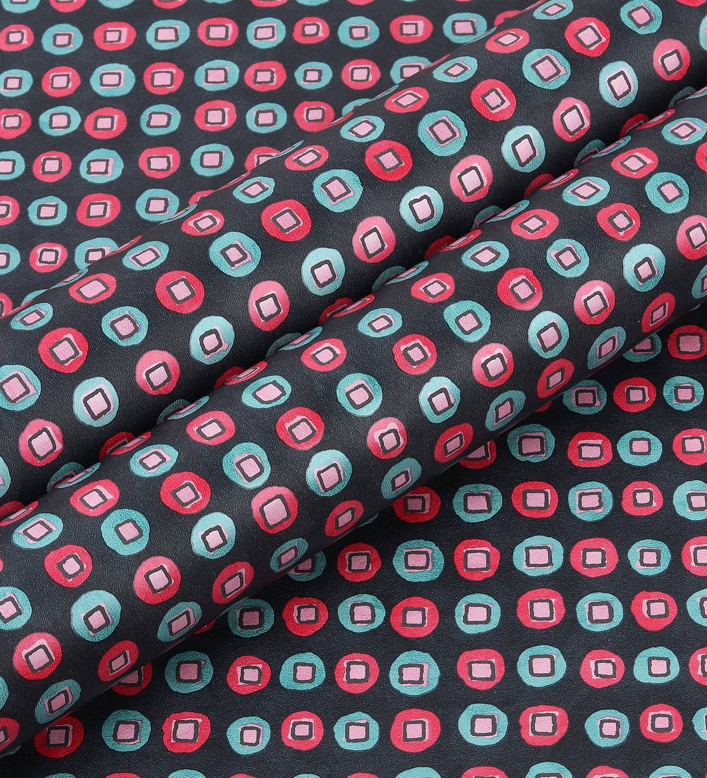 Raval Cherry Red Classic Dotted Circle Design Wallpaper 341540