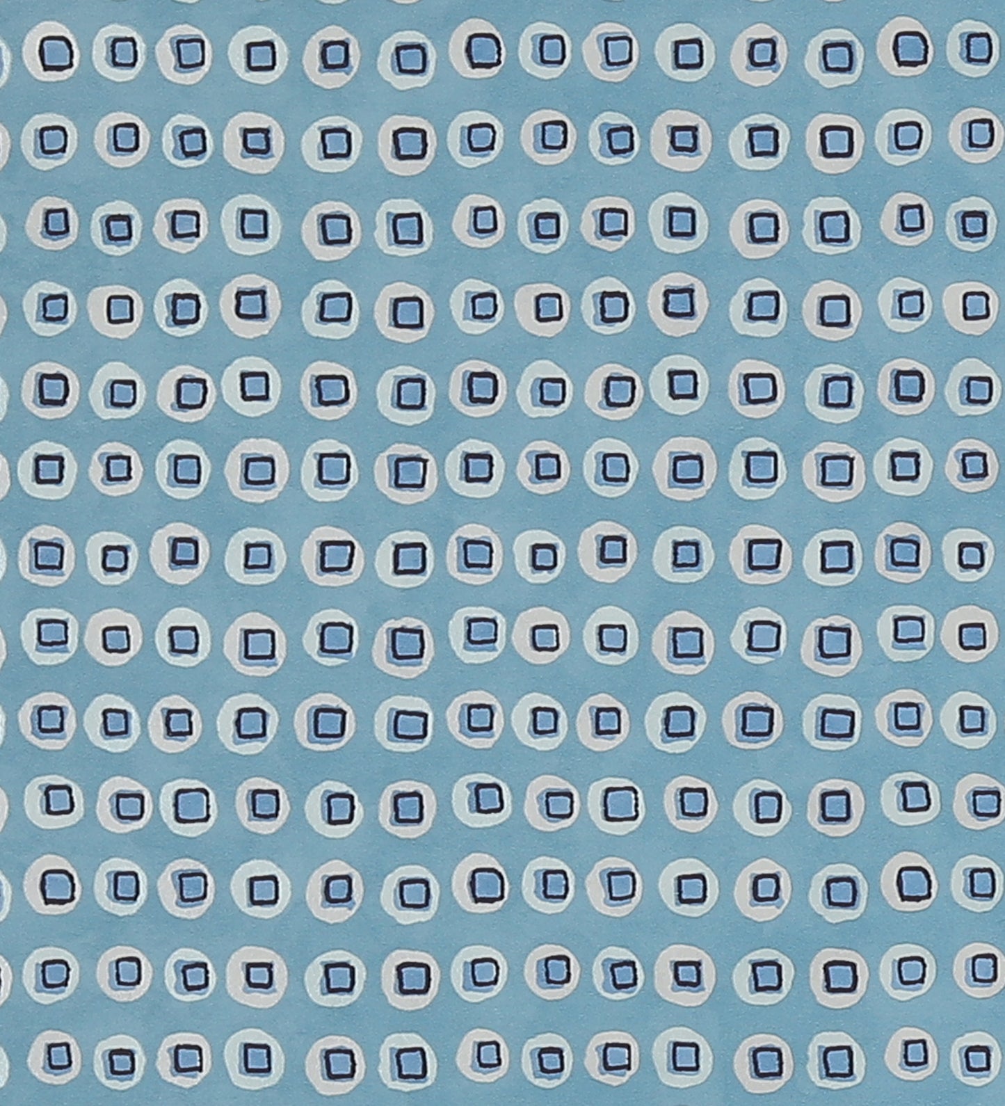 Raval Blue Classic Dotted Circle Design Wallpaper 341543