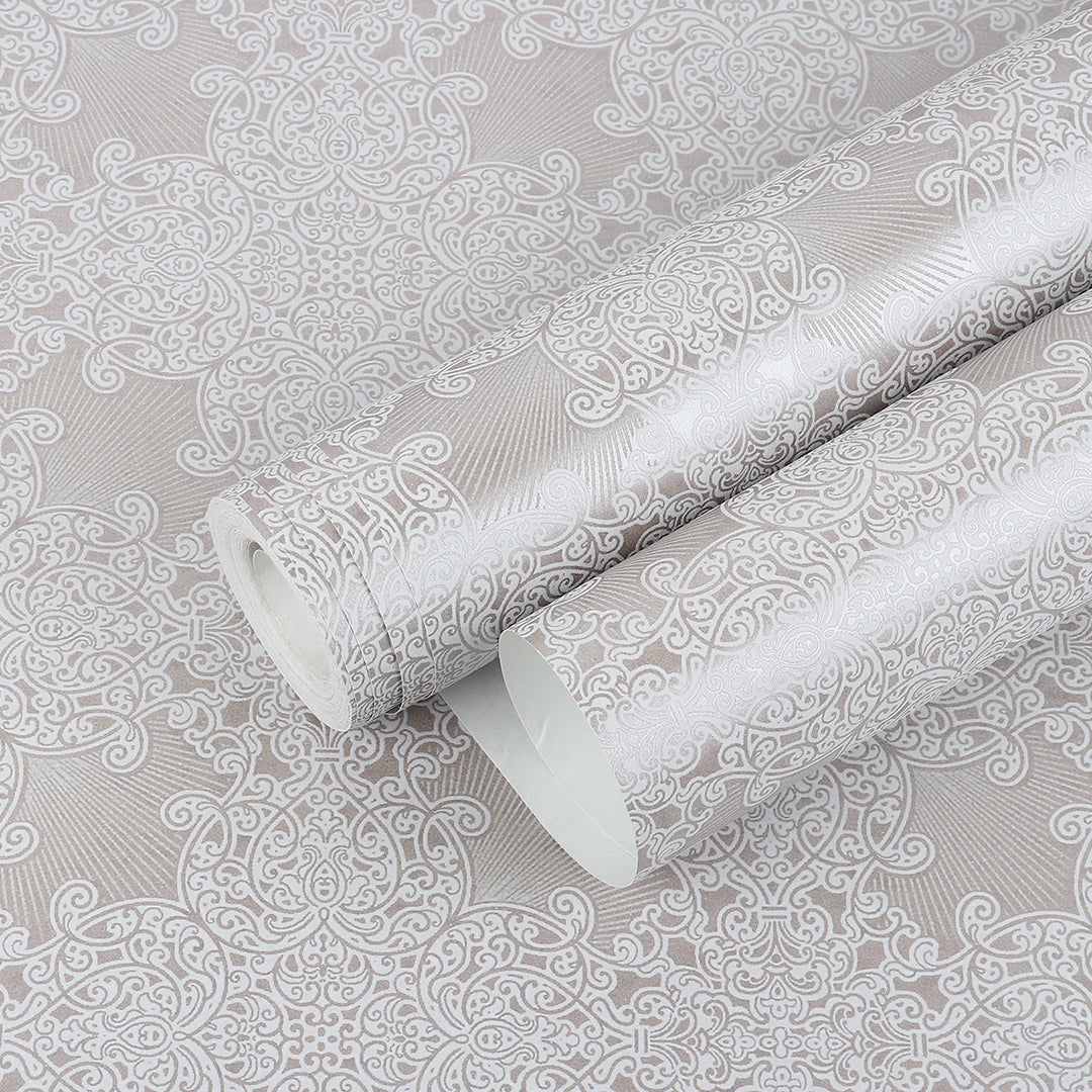 Whisper Baroque Design With Subtle Shine Wallpaper 352053