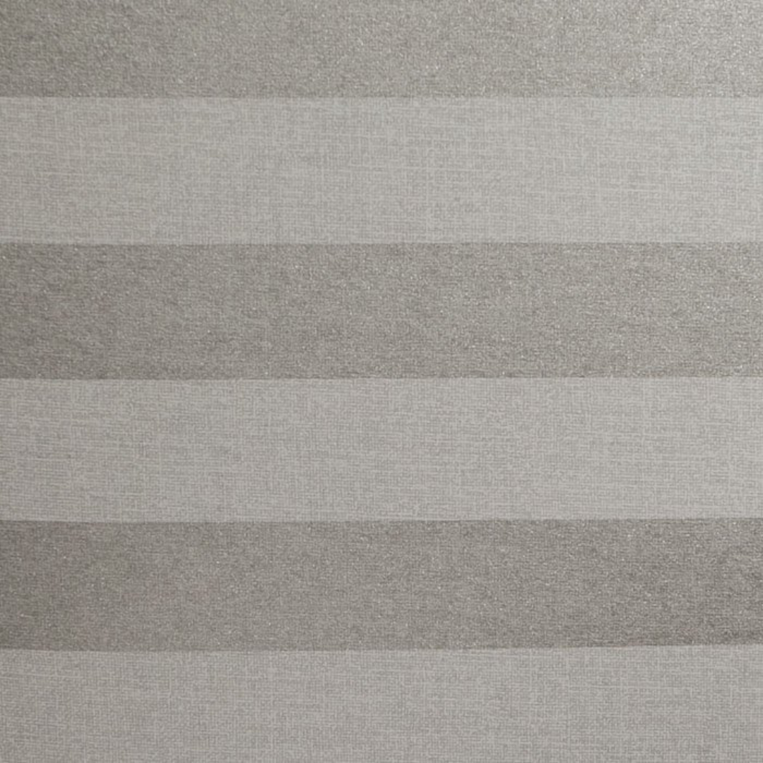 Bloom Grey & Silver Alternate Striped Wallpaper 340014