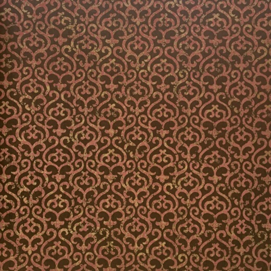 American Archive Bright Gold Scroll Wallpaper 331753
