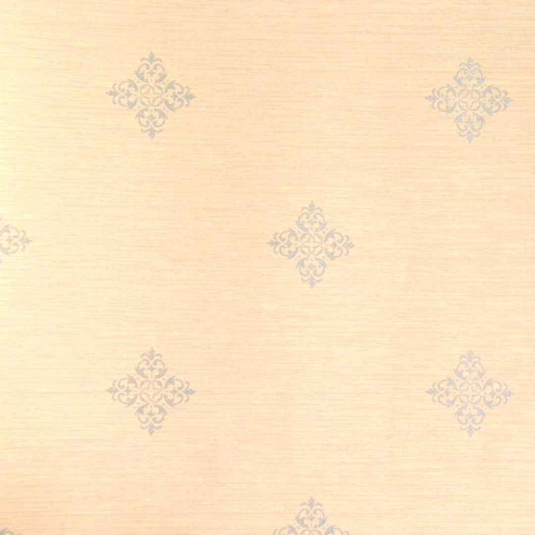 Lyndhurst Peach Baroque Motif Design Wallpaper 331904