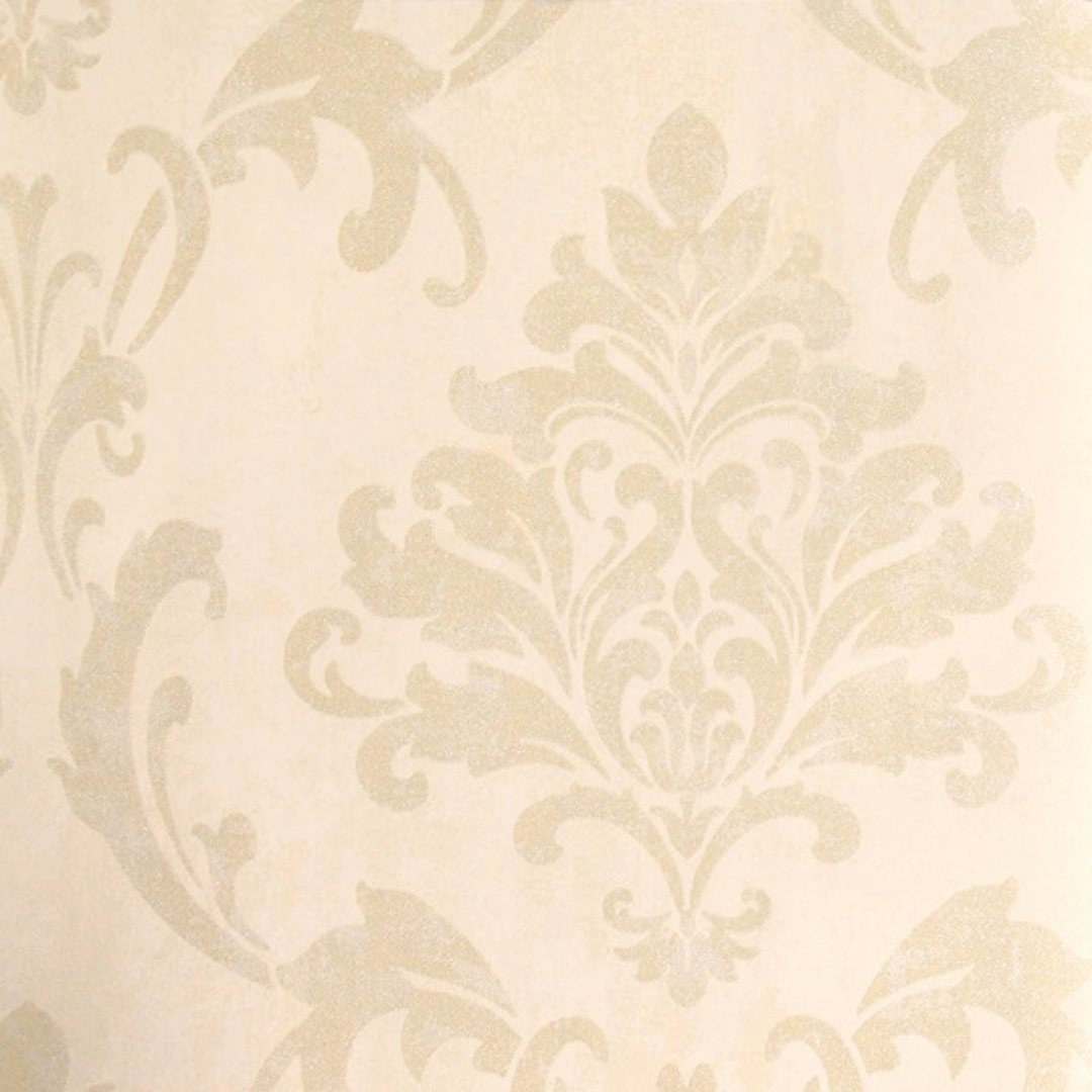 Lyndhurst Beige Baroque Motif Design Wallpaper 331908