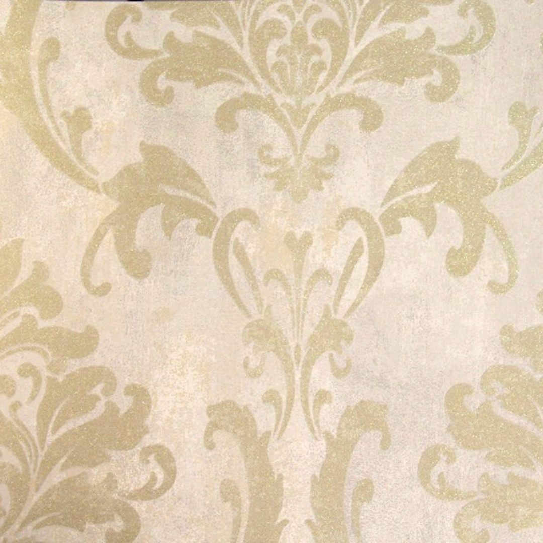 Lyndhurst Beige Damask Design Wallpaper 331911