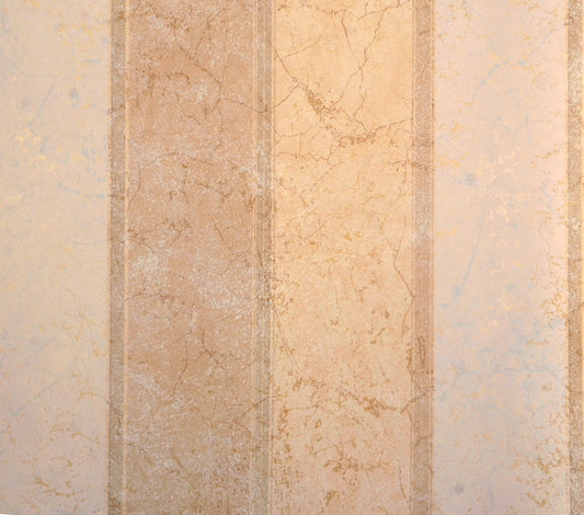 American Classic Beige Oxidized Jagged Dress Stripes Wallpaper 330887