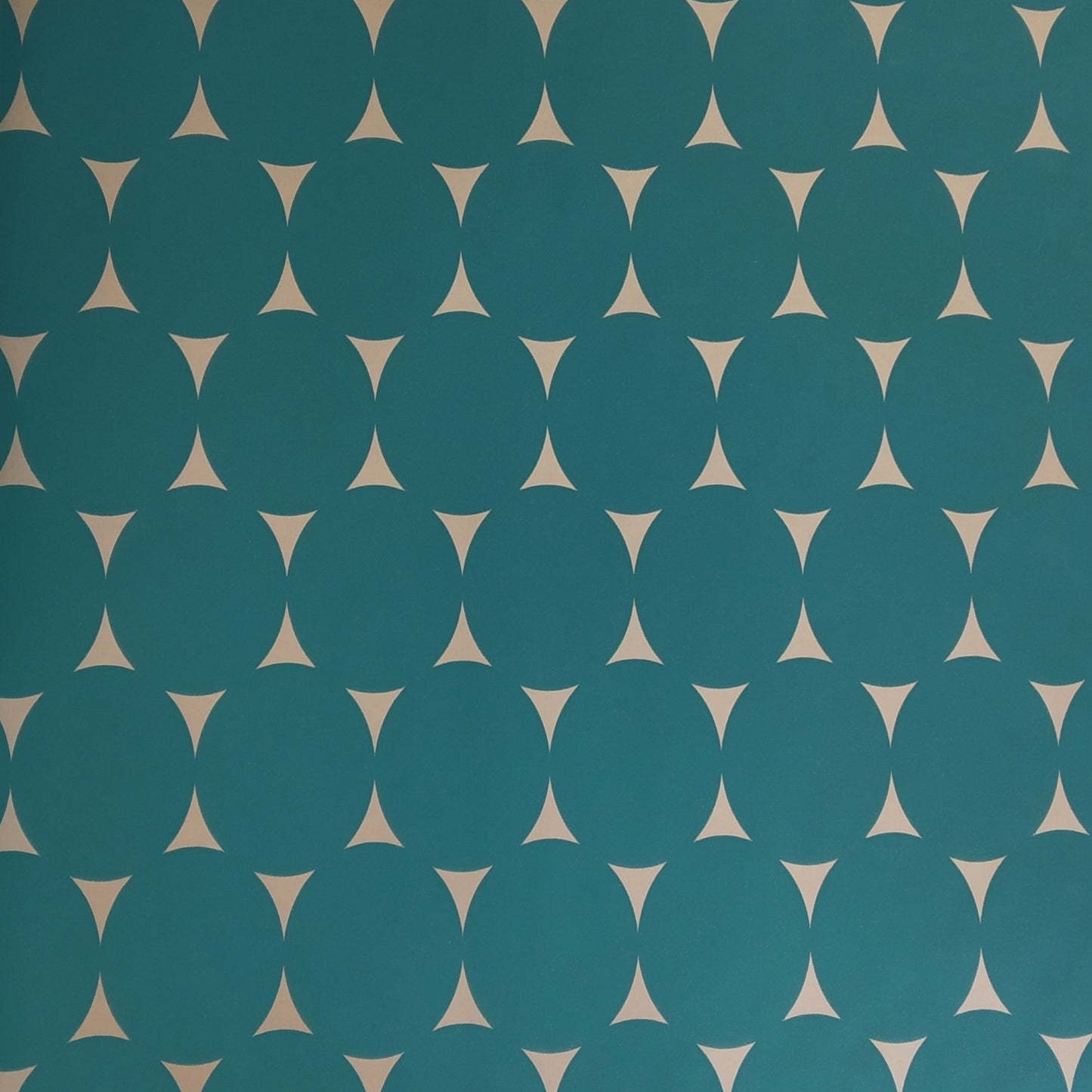Gracia Cobalt Blue Oval Mod Wallpaper 301252
