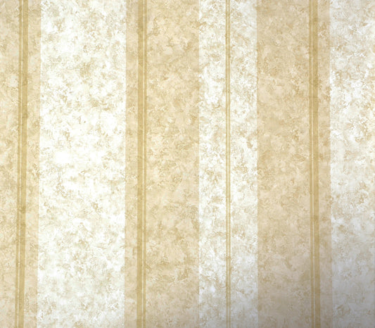 American Classic White Brown Marbled Dress Stripes Wallpaper 330853