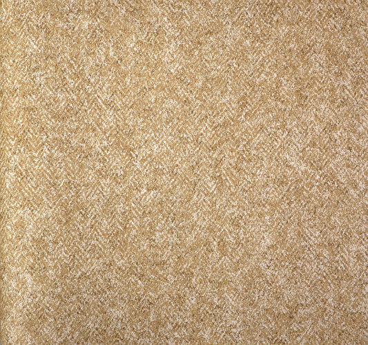 American Classic Mud Brown Printed Herringbone Wallpaper 330863