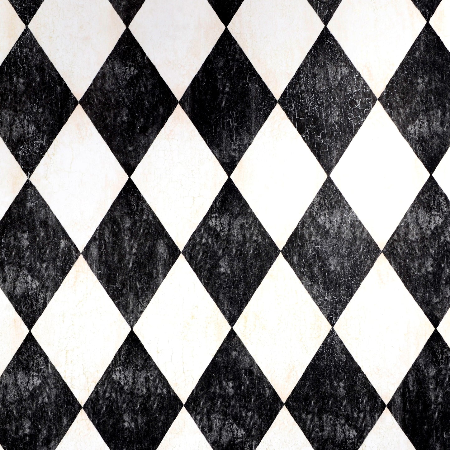 American Classic Black and White Harlequin Wallpaper 330832