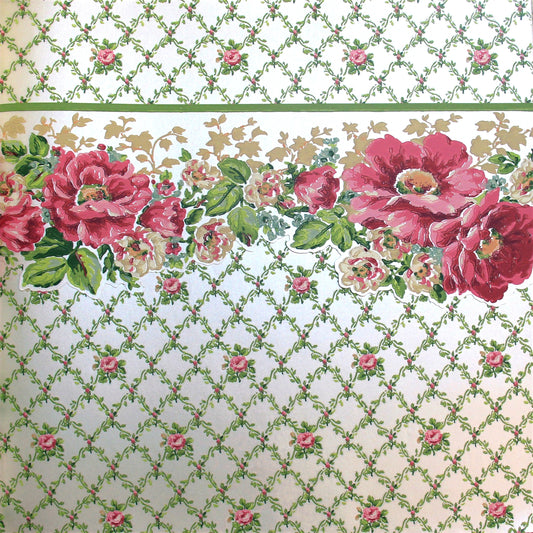 Lavender Dream Cherry Pink Floral Design Wallpaper 322305