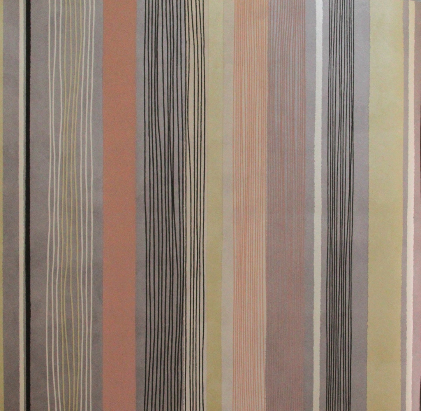 Raval Orange, Black & Light Yellow Wallpaper 341514