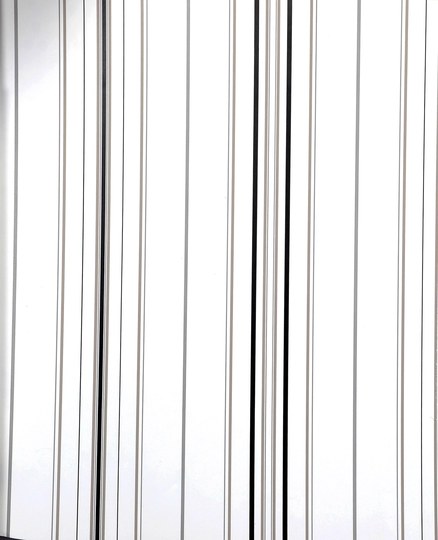 American Classic Black Gray Barcode Stripes Wallpaper 330834