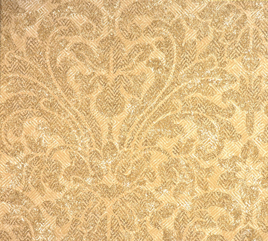 American Classic Dirt Brown Jacquard Herringbone Wallpaper 330864