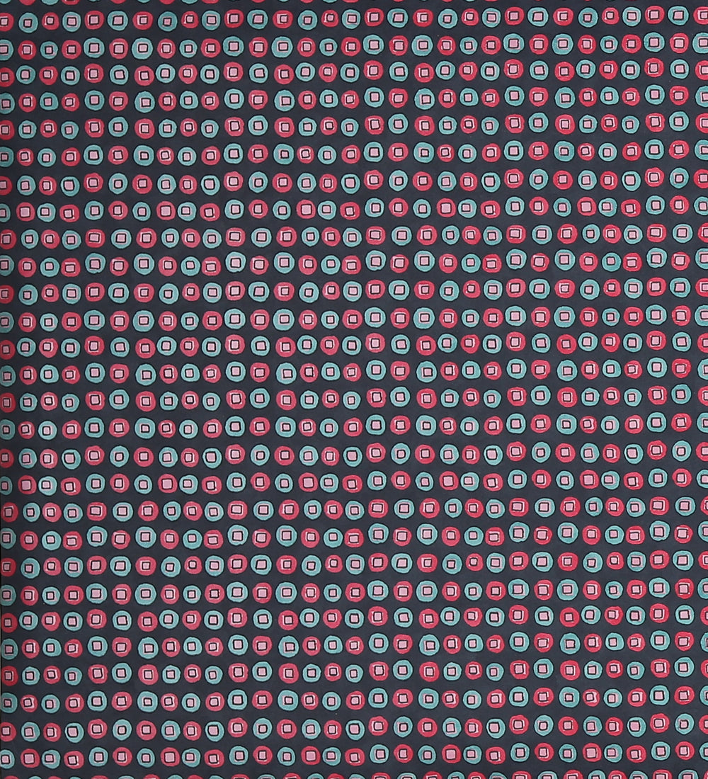 Raval Cherry Red Classic Dotted Circle Design Wallpaper 341540