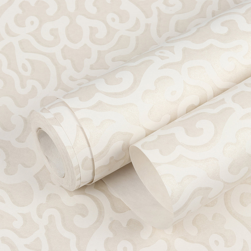 
                      
                        Zircon Beige Abstract Scroll Wallpaper 317010
                      
                    