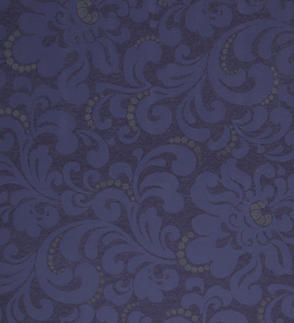 Zircon Grape Purple Pearly Floral Wallpaper 317024