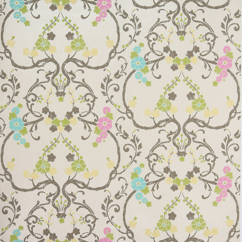 
                      
                        Flamenco Beige Floral Design Wallpaper 320725
                      
                    