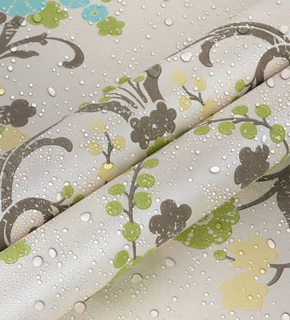 Flamenco Beige Floral Design Wallpaper 320725