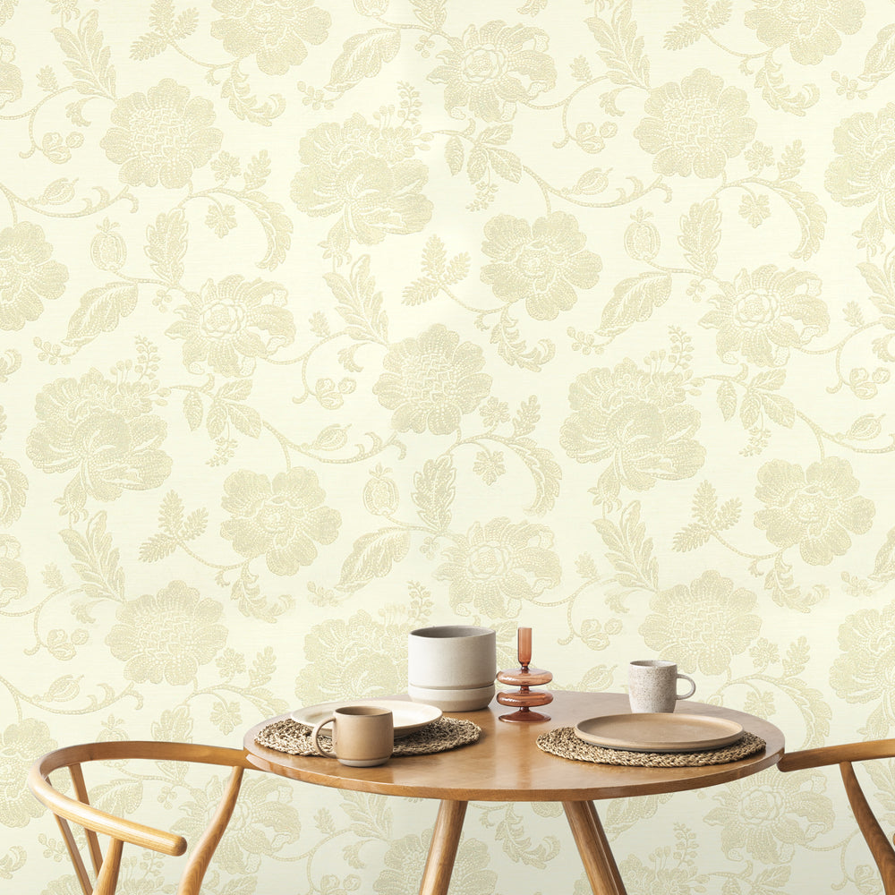 
                      
                        Lyndhurst Grey Floral Design Wallpaper 331951
                      
                    