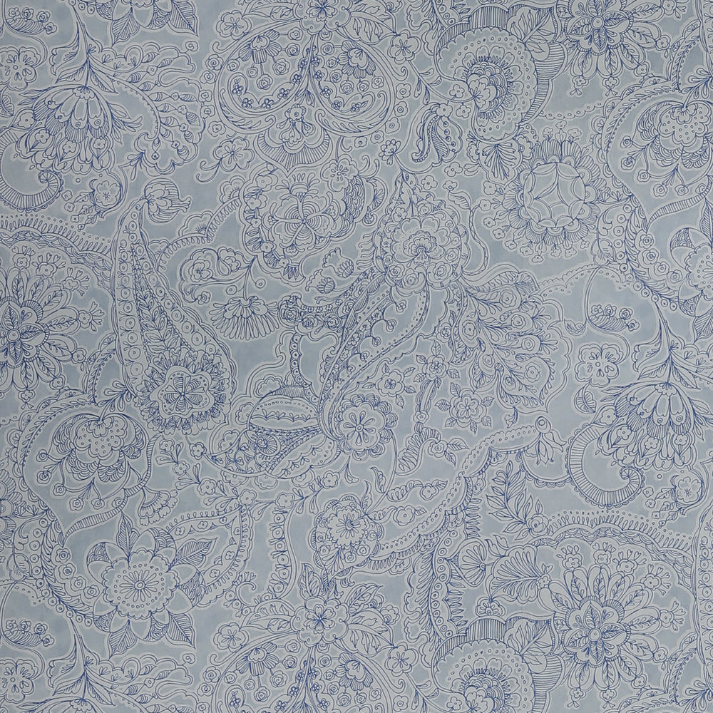 
                      
                        Raval Faded Blue Sketched  Floral Design Wallpaper 341525
                      
                    