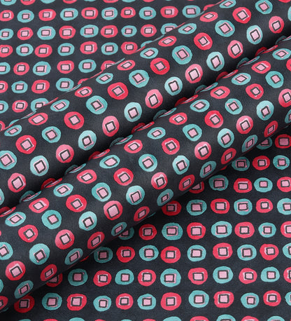 Raval Cherry Red Classic Dotted Circle Design Wallpaper 341540