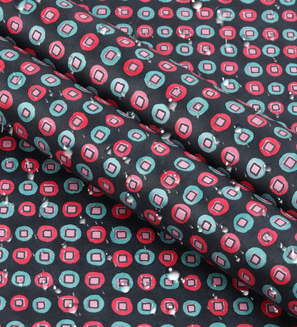 Raval Cherry Red Classic Dotted Circle Design Wallpaper 341540