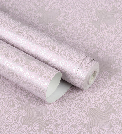 Whisper Pinkish Baroque Design  Wallpaper 352055