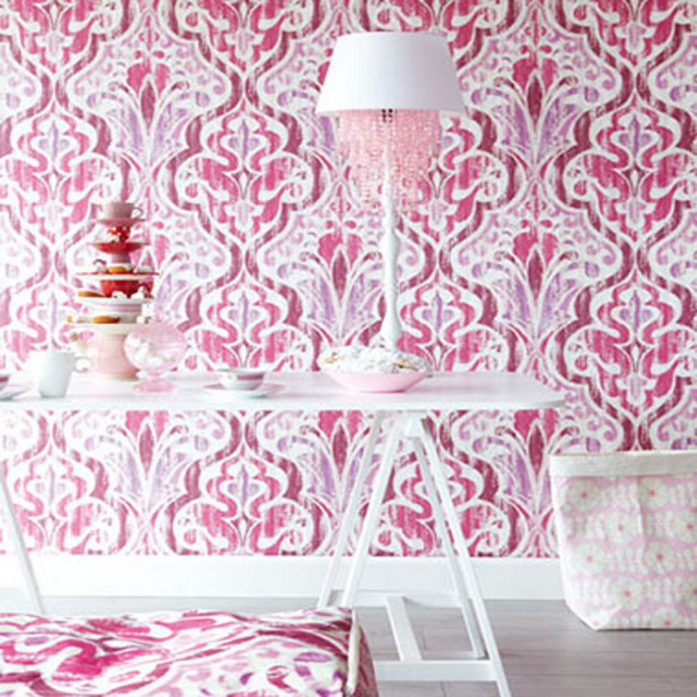 
                      
                        Flamenco Pink & Purple Damask Design Wallpaper 320743
                      
                    