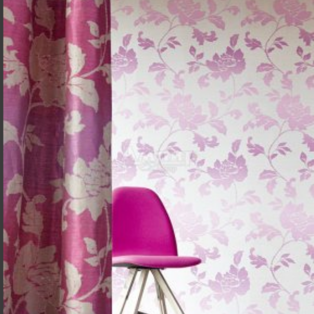 
                      
                        Flamenco Pink Floral Design Wallpaper 320762
                      
                    