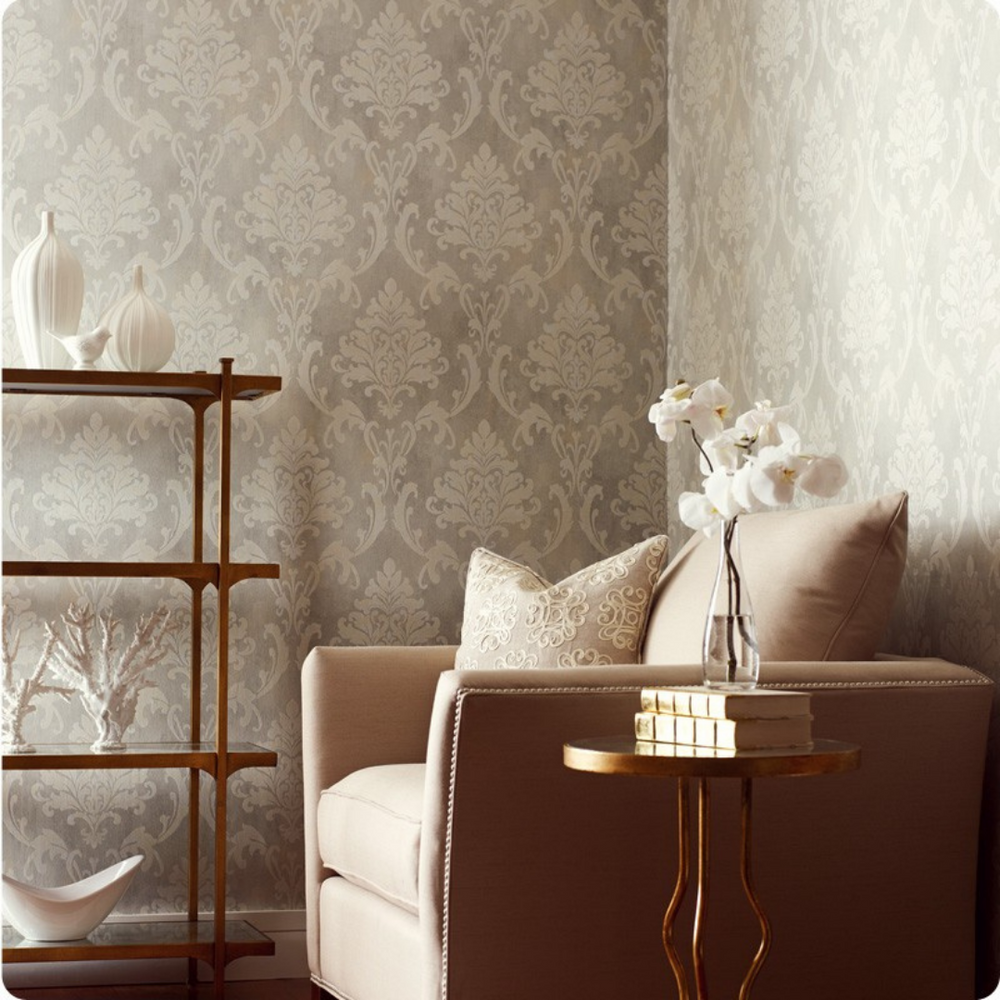 
                      
                        Lyndhurst Grey Damask Design Wallpaper 331912
                      
                    