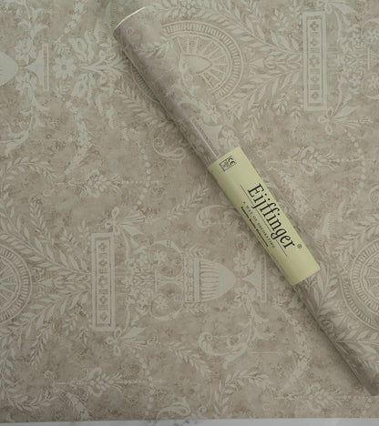American Classic Dirt Brown Contemporary Moire Wallpaper 330846
