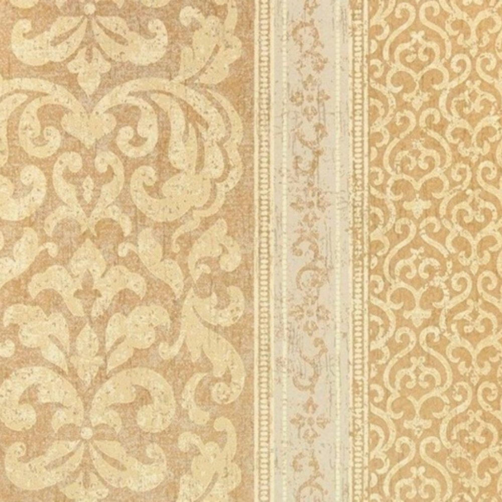 American Archive Brown Trellis Vintage Wallpaper 331735